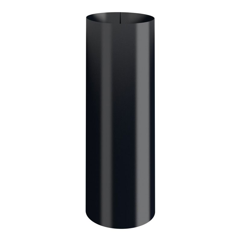 Lindab Aluminium Sliding Pipe - 87mm Black