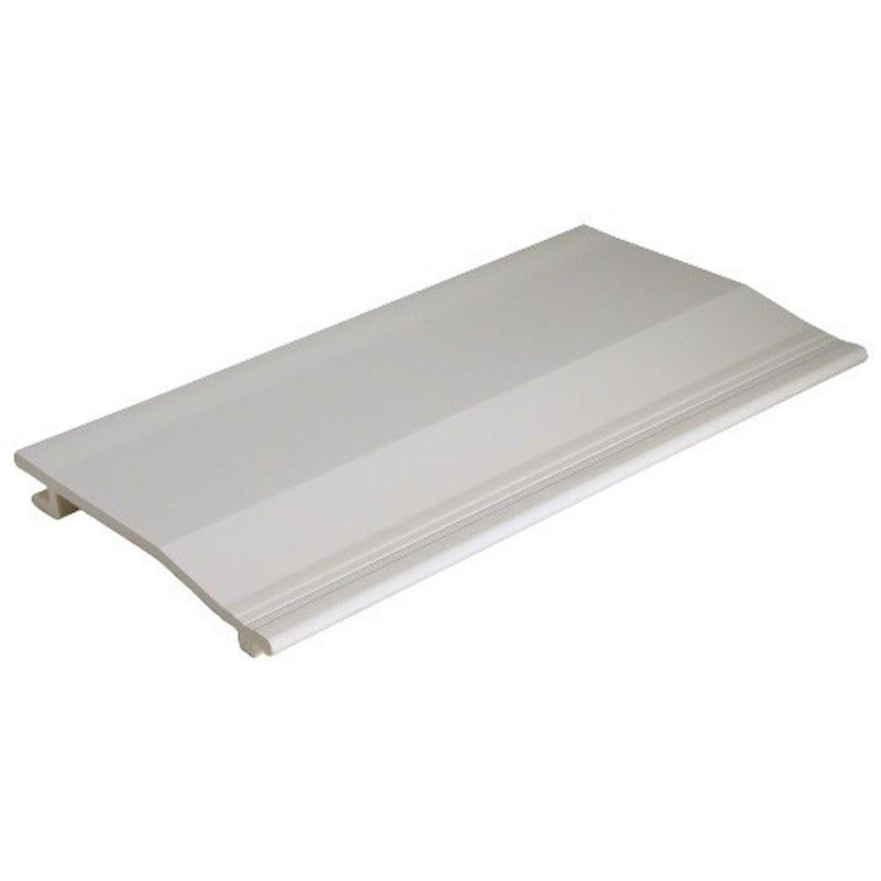 FloPlast Shiplap Cladding - 150mm x 5mtr White