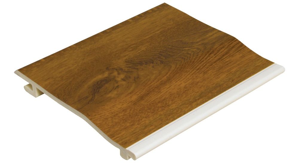 FloPlast Shiplap Cladding - 150mm x 5mtr Golden Oak
