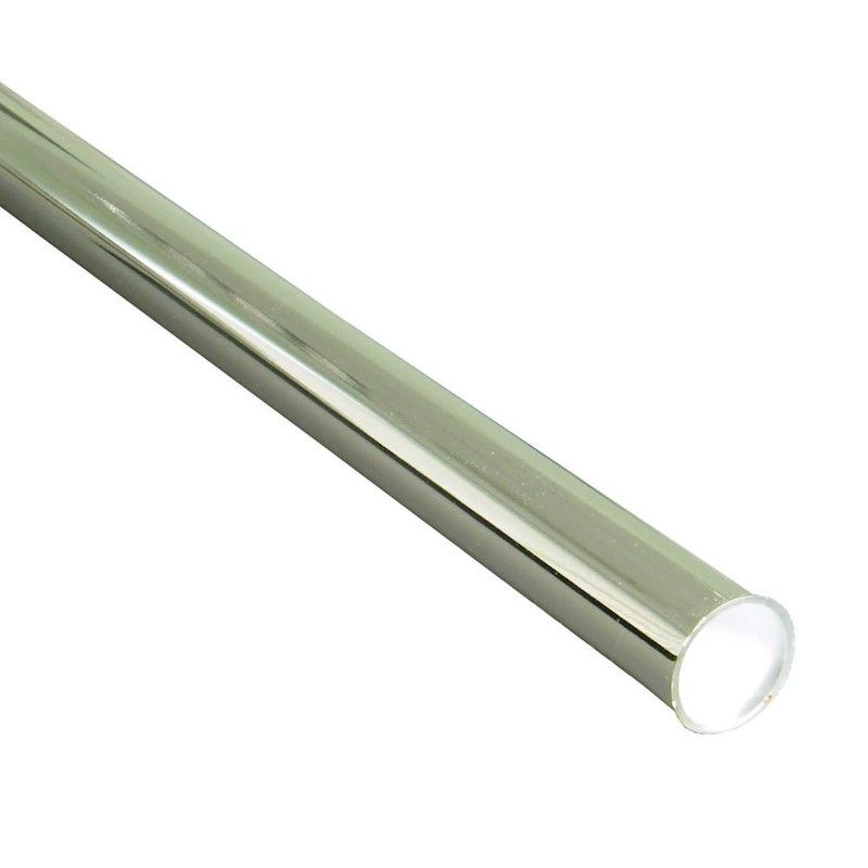 FloPlast Chrome Style Waste Pipe - 40mm x 1.1mtr