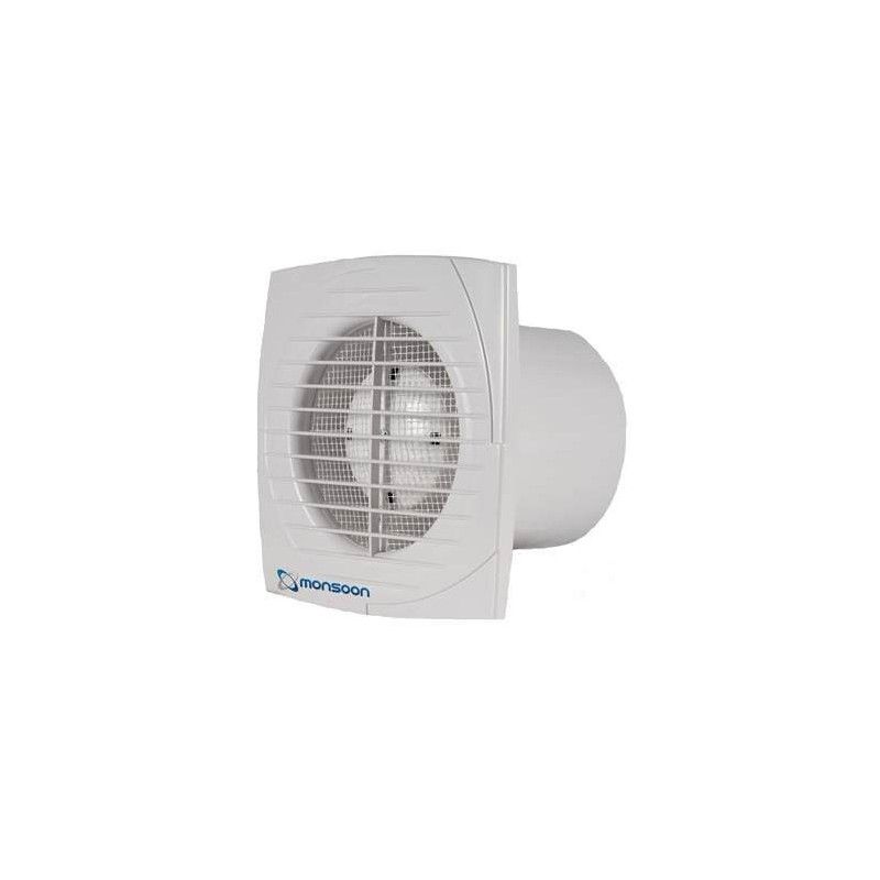 Humidistat Kitchen/ Bathroom Fan with Timer - 150mm