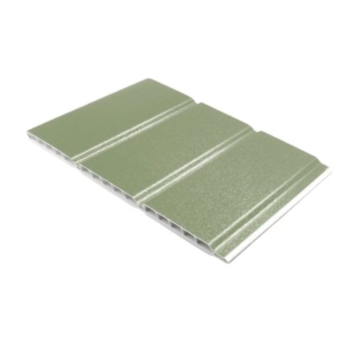 300mm Chartwell Green Woodgrain Hollow Soffit Board - 10mm x 5mtr - Pack of 4