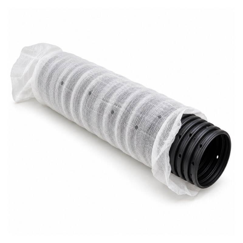 Land Drain Filter Sleeve - 80mm Diameter x 50mtr