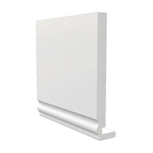 200mm White Ogee Fascia Board - 18mm x 5mtr