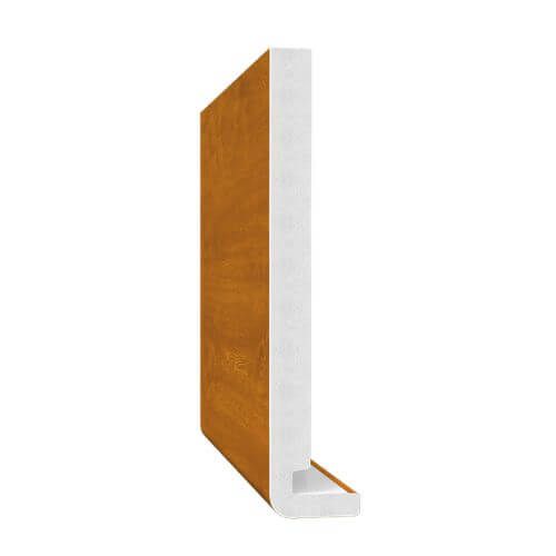 400mm Golden Oak Fascia Box End Board - 18mm x 1.25mtr