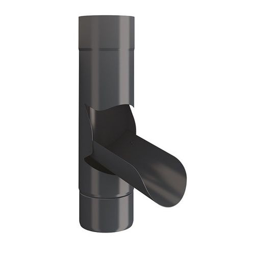 Lindab Steel Adjustable Diverter - 75mm Graphite