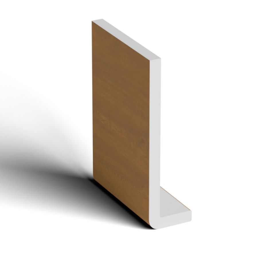 150mm Golden Oak Fascia Capping Board - 10mm x 5mtr - Pack of 2