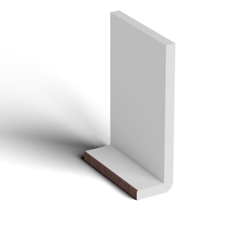 150mm Rosewood Fascia Capping Board - 10mm x 5mtr