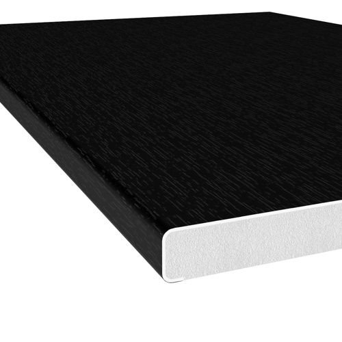 100mm Black Ash Woodgrain Soffit Board - 10mm x 5mtr