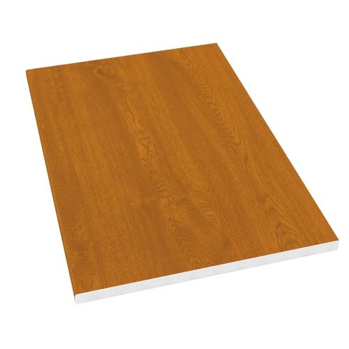 250mm Golden Oak Soffit Board - 10mm x 5mtr - Pack of 2