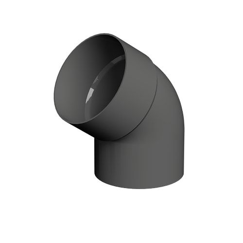 FloPlast 110mm Industrial/Xtraflo Downpipe Kit - Swan Neck - Grey