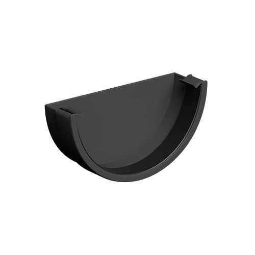 FloPlast 20mtr 170mm Industrial/Xtraflo Gutter Kit - Standard - Black