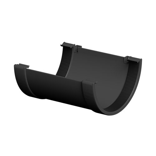 FloPlast 20mtr 170mm Industrial/Xtraflo Gutter Kit - Standard - Black