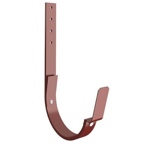 Lindab Steel Gutter 210mm Flex-Fit Rafter Bracket - 125mm Dark Red