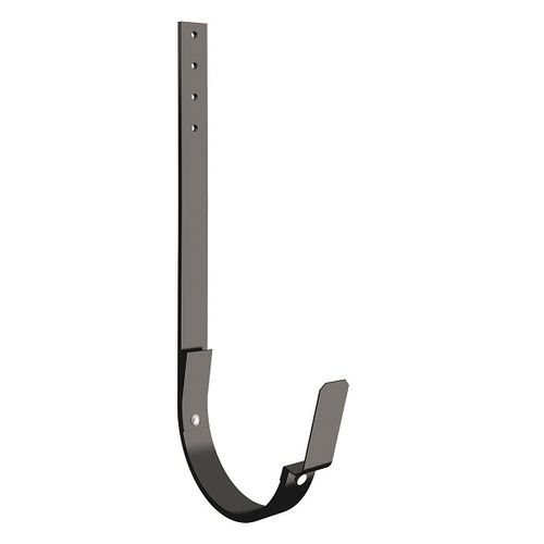 Lindab Steel Gutter 330mm Flex-Fit Rafter Bracket - 150mm Black