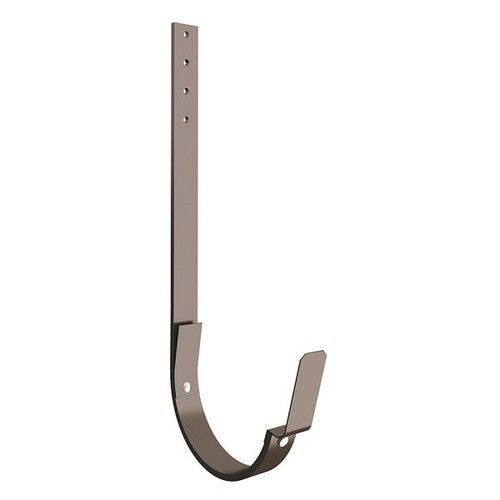 Lindab Steel Gutter 330mm Flex-Fit Rafter Bracket - 150mm Brown