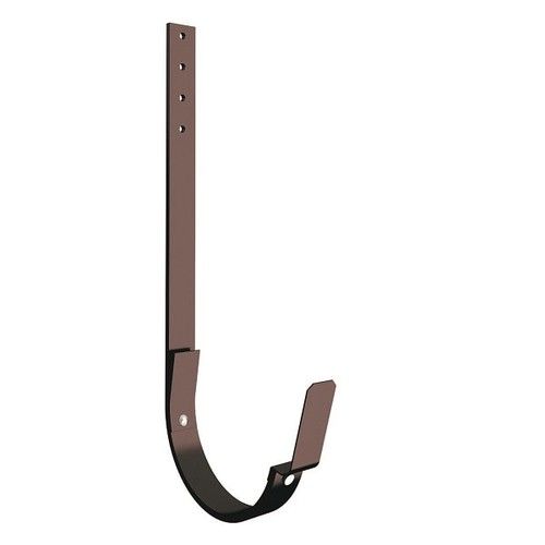 Lindab Steel Gutter 330mm Flex-Fit Rafter Bracket - 190mm Coffee Brown