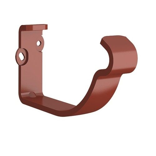 Lindab Steel Gutter Fascia Bracket - 100mm Tile Red