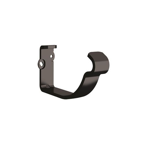 Lindab Steel Gutter Fascia Bracket - 125mm Black