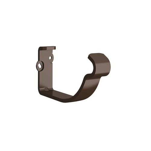Lindab Steel Gutter Fascia Bracket - 125mm Brown