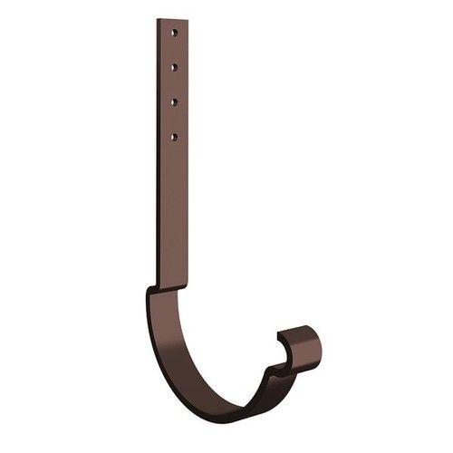 Lindab Steel Gutter 200mm Rafter Bracket - 150mm Coffee Brown