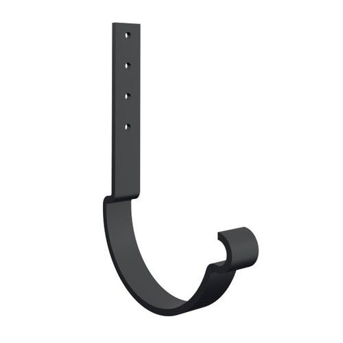 Lindab Steel Gutter 150mm Rafter Bracket - 125mm Matte Black
