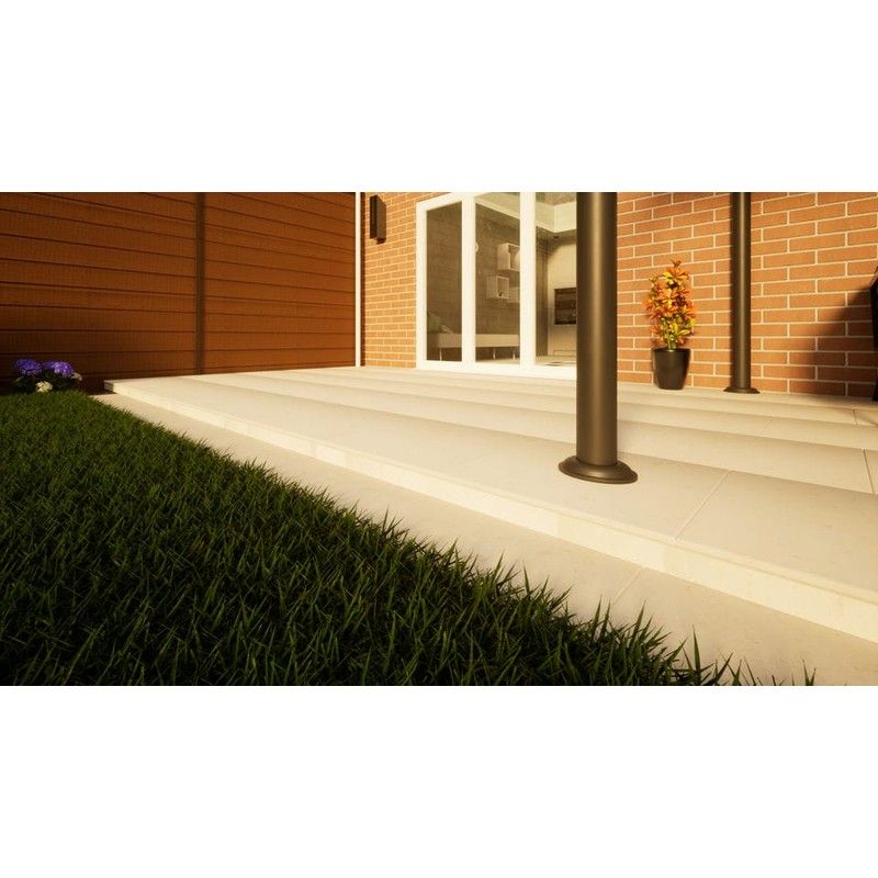 Limestone Paving - 600mm x 600mm x 25mm Jura Beige