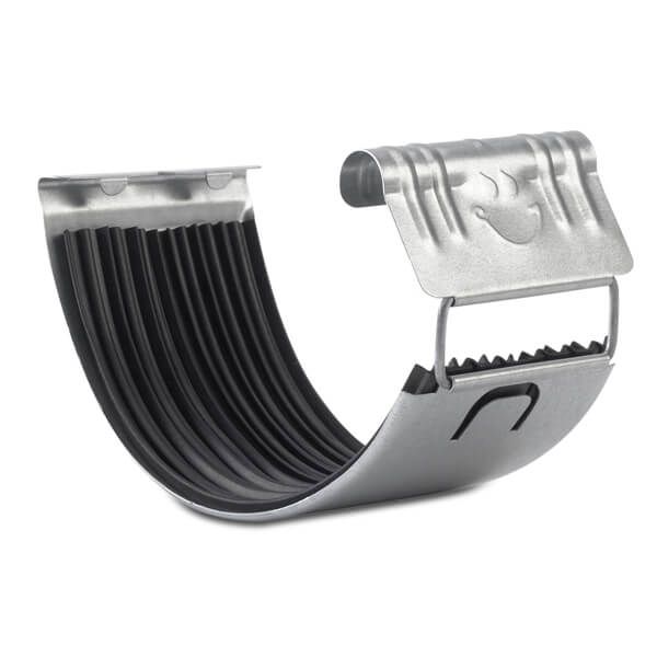 Galeco Steel Gutter Union - 135mm Galvanised
