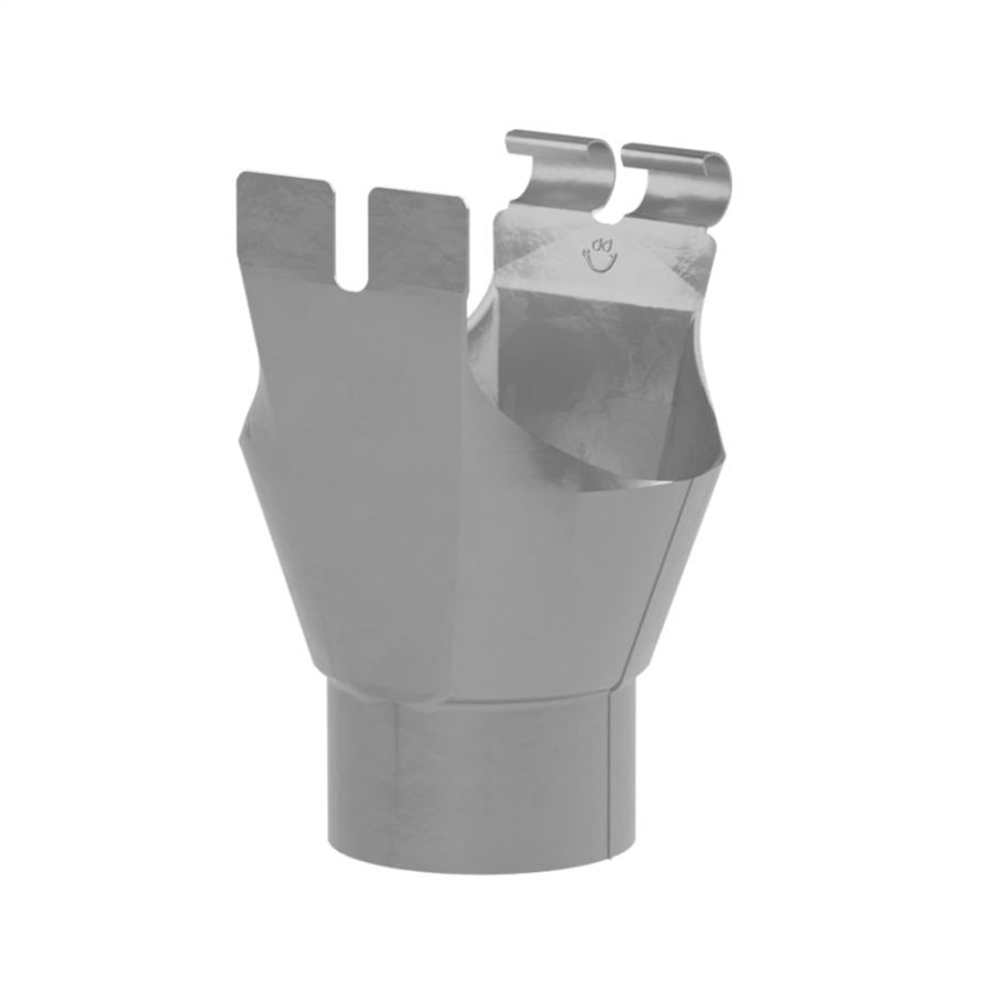 Galeco Steel Half Round Gutter Kit Galvanised - 150mm Diameter
