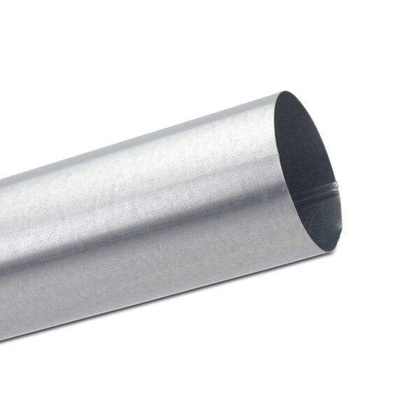 Galeco Steel Downpipe - 87mm x 3mtr Galvanised