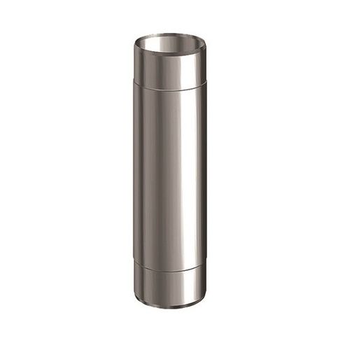 Lindab Magestic Steel Intermediate Downpipe - 100mm x 1mtr Galvanised