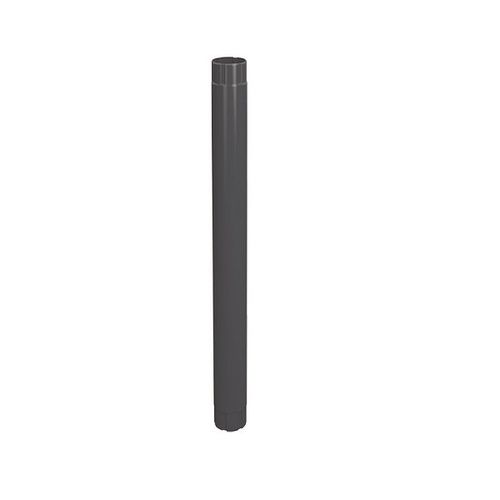 Lindab Steel Intermediate Downpipe - 120mm x 1m Graphite
