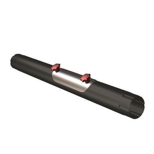Lindab Steel Rod Access Downpipe - 87mm x 1mtr Anthracite Grey