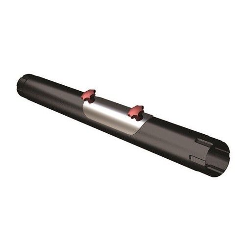 Lindab Steel Rod Access Downpipe - 87mm x 1mtr Matte Black