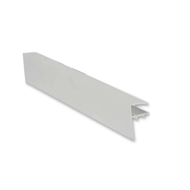 Exitex PVC F Section Rafter Supported - 10mm x 3mtr White