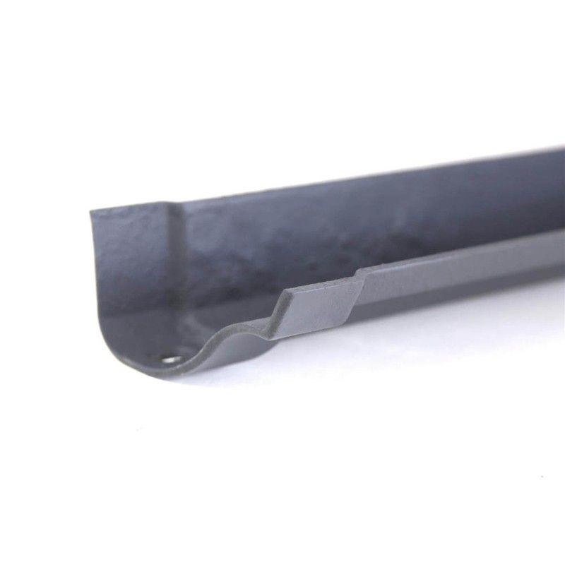 Cast Iron Ogee Gutter - 125mm x 1829mm Primed