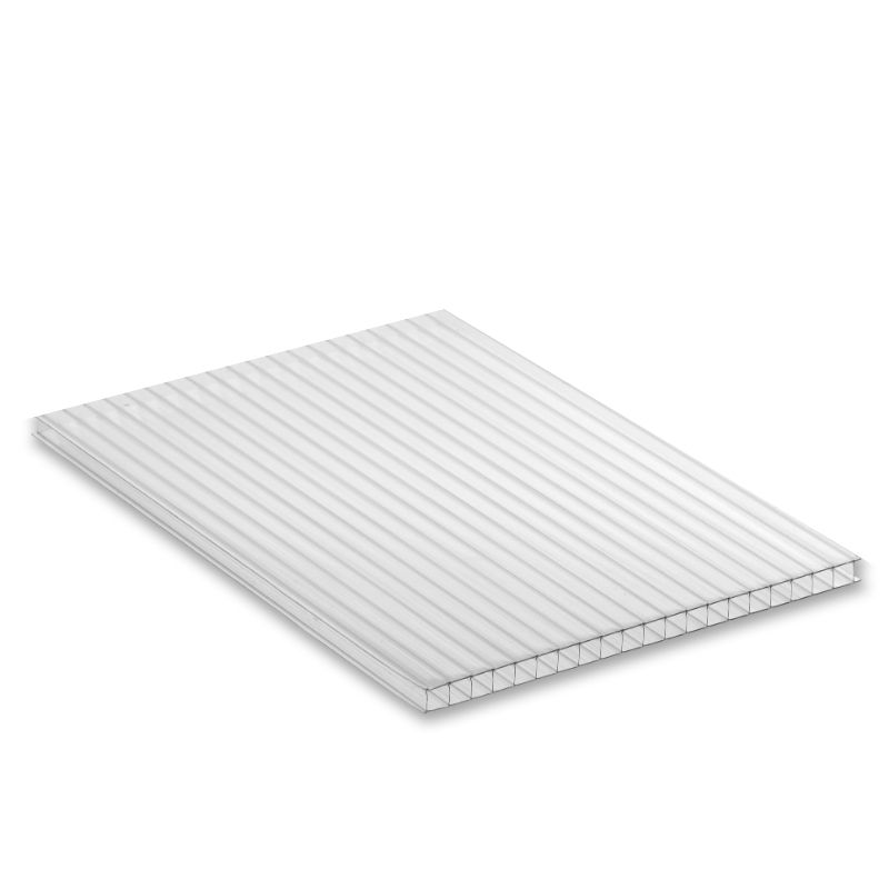 Polycarbonate Sheet Twinwall - 10mm x 800mm x 4mtr Clear
