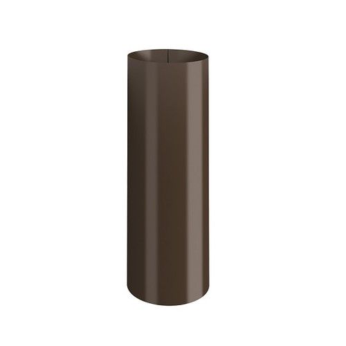 Lindab Steel Sliding Downpipe - 100mm Brown