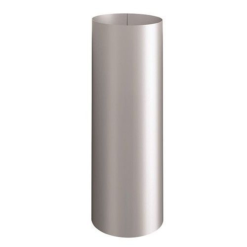 Lindab Steel Sliding Downpipe - 75mm Silver Metallic