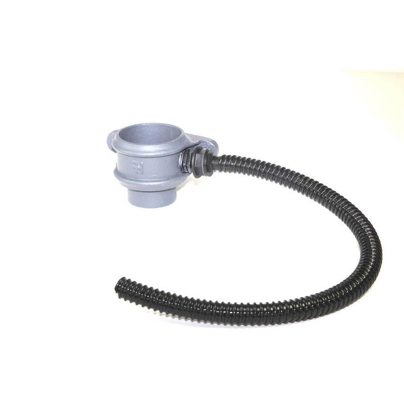 Cast Iron Round Downpipe Diverter Kit Right Hand - 75mm Primed