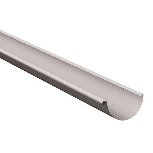 Lindab Steel Gutter - 150mm x 3mtr Silver Metallic