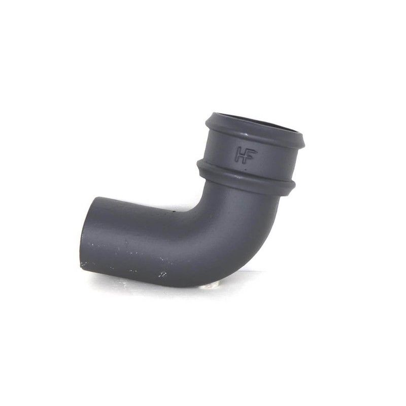 Cast Iron Round Downpipe Bend - 92.5 Degree x 100mm Primed