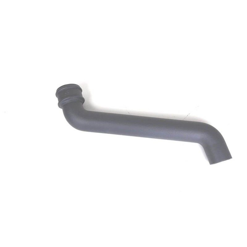 Cast Iron Round Downpipe Offset - 457mm Projection 100mm Primed