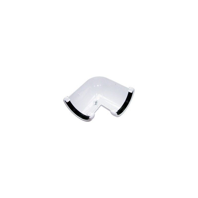 FloPlast Half Round Gutter Angle - 90 Degree x 112mm White