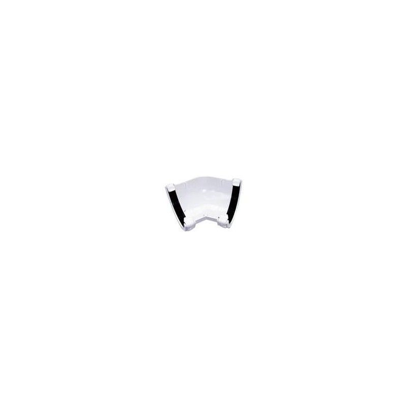 FloPlast Mini Gutter Angle - 135 Degree x 76mm White