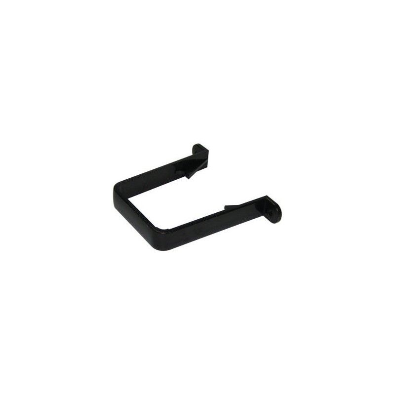 FloPlast Square Downpipe Clip - 65mm Black