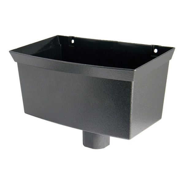 FloPlast Cast Iron Effect Universal Gutter Hopper
