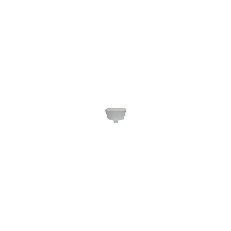 FloPlast Industrial/ Xtraflo Gutter Hopper - 110mm White