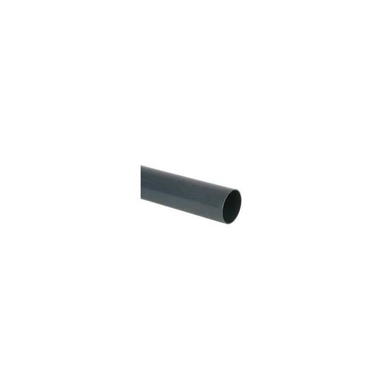 FloPlast Round Downpipe - 68mm x 5.5mtr Anthracite Grey