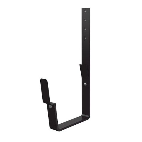 Lindab Rectangular Steel Gutter 210mm Flex-Fit Rafter Bracket - 140mm Coffee Brown